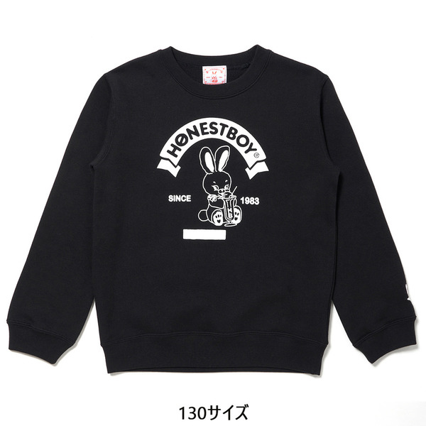 HB College Style Roger Crew Sweat for Kids 詳細画像 Burgundy 4