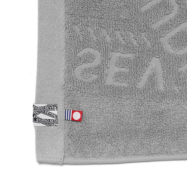 Caution Logo Face Towel 詳細画像 C.Grey 8