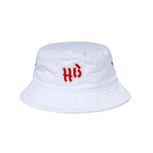 HB EMB Bucket Hat 詳細画像 White 1