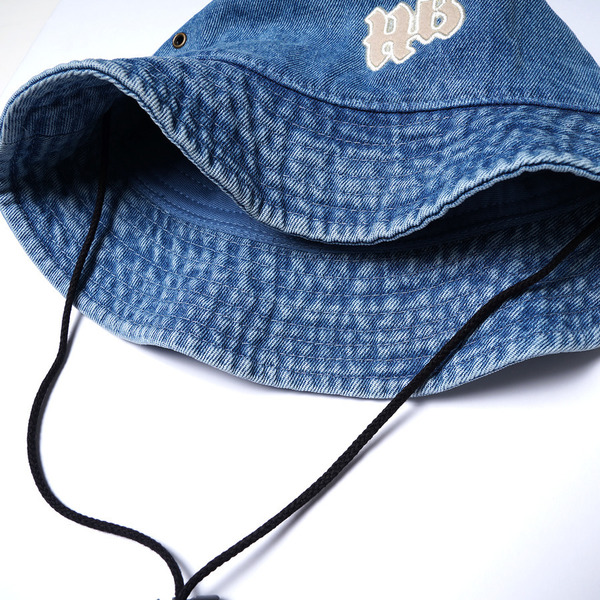 HB EMB Bucket Hat for Kid’s 詳細画像 Used Indigo 11