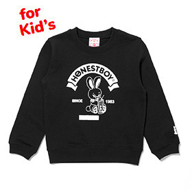 HB College Style Roger Crew Sweat for Kids 詳細画像