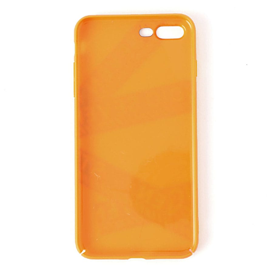 Caution iPhone Case Plus 詳細画像 Orange 1