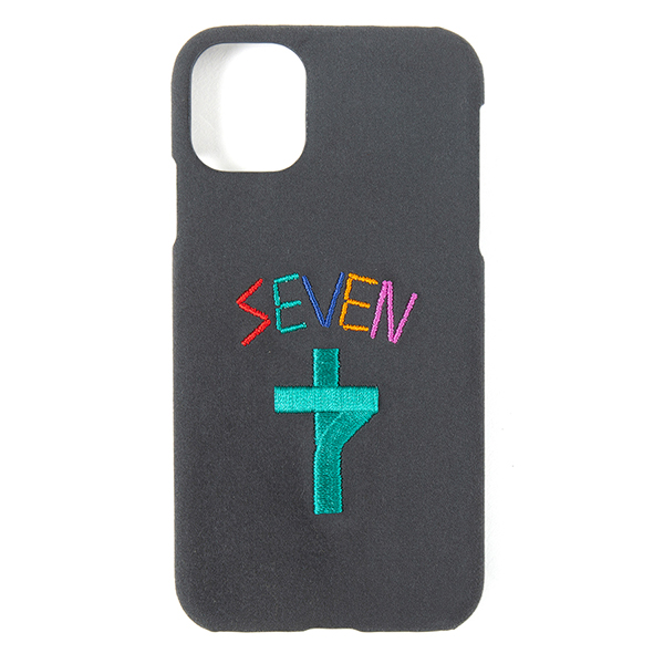 Faux Suede EMB iPhone Case 11
