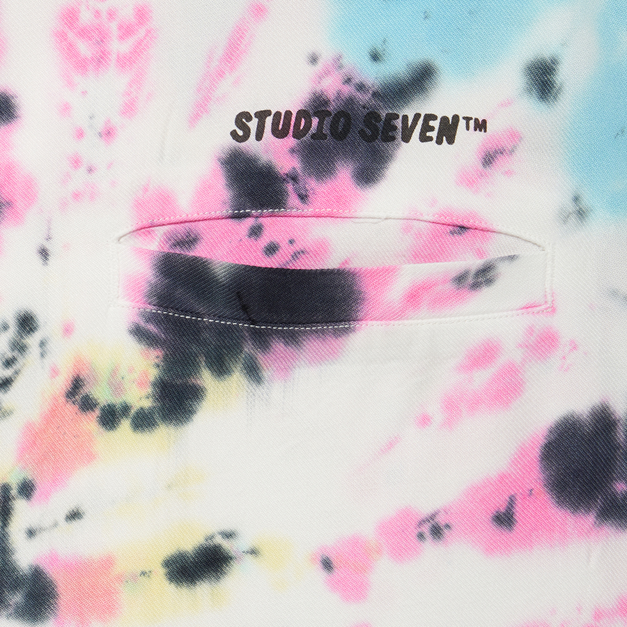 Mr.Confused Tiedye SS Shirt 詳細画像 White 4