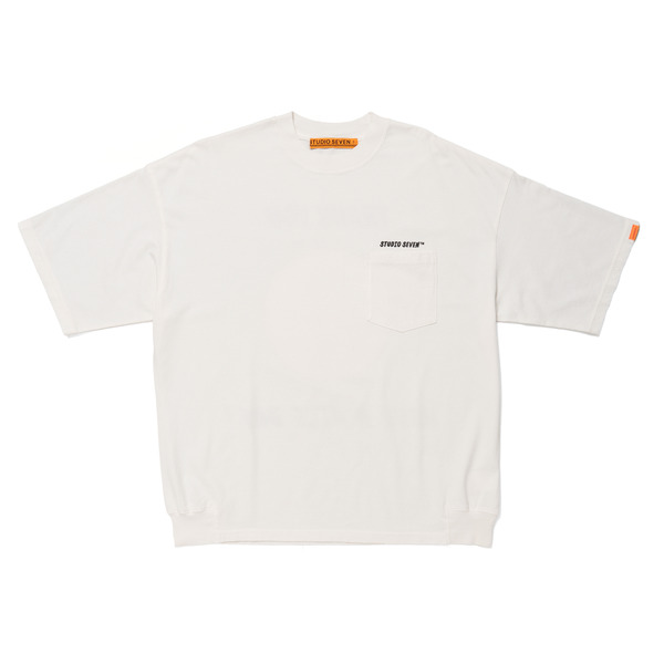 Mr.Confused Pocket SS Tee 詳細画像 White 1