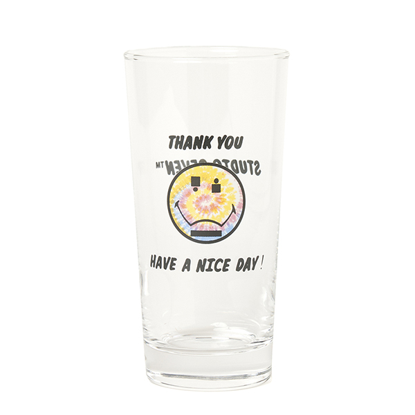 Mr.Confused Glass Cup