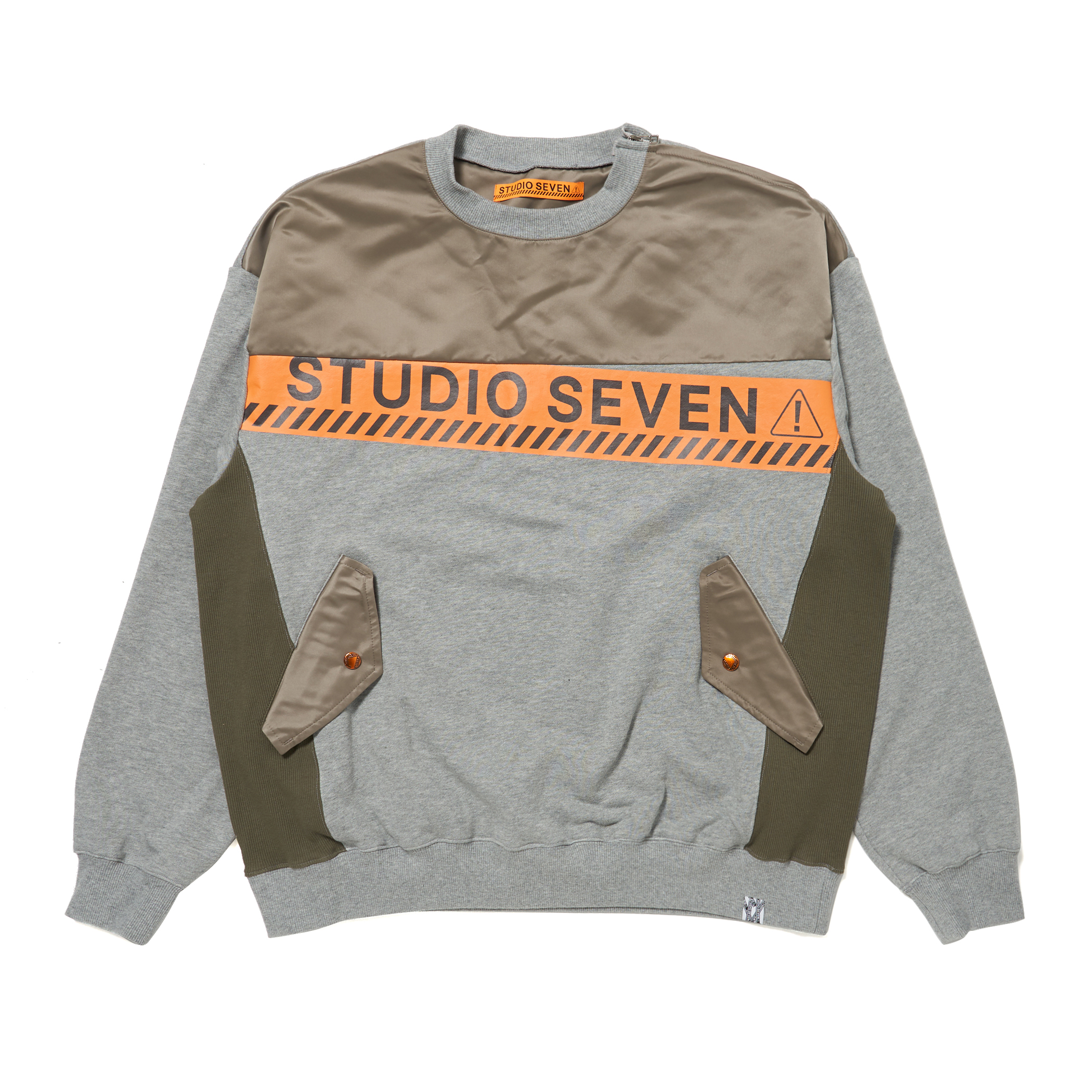 Nylon Docking Crew Sweat | STUDIO SEVEN (スタジオ セブン)