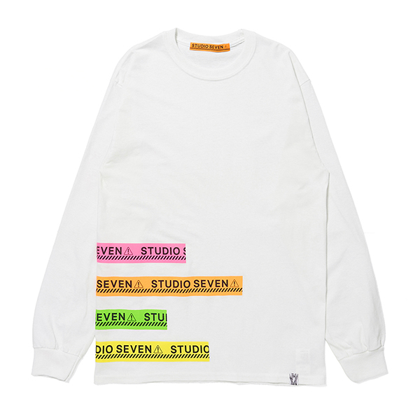4 Colors Caution Packing LS Tee