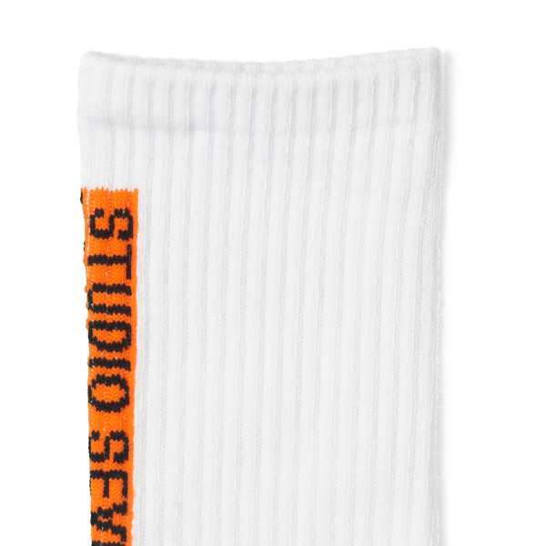 Caution Socks Pack 詳細画像 White & Orange 4