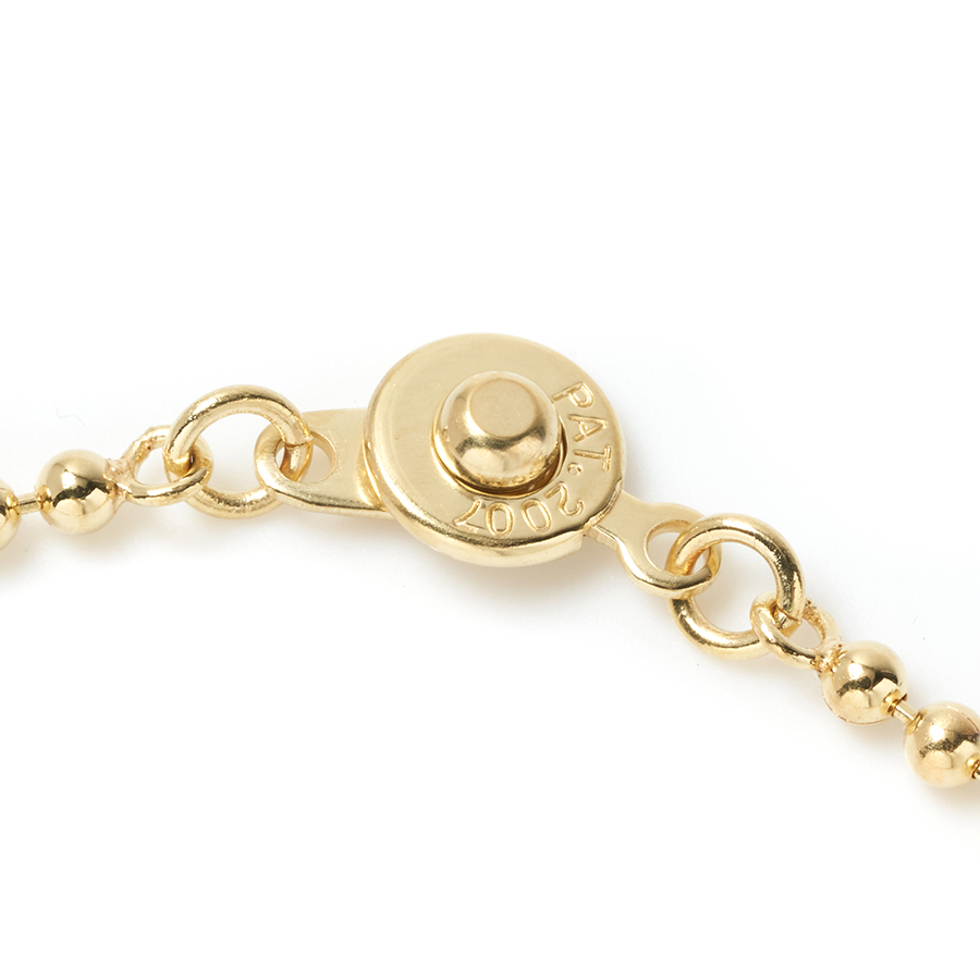 7 Cross Gold Brass Necklace 詳細画像 Gold 3