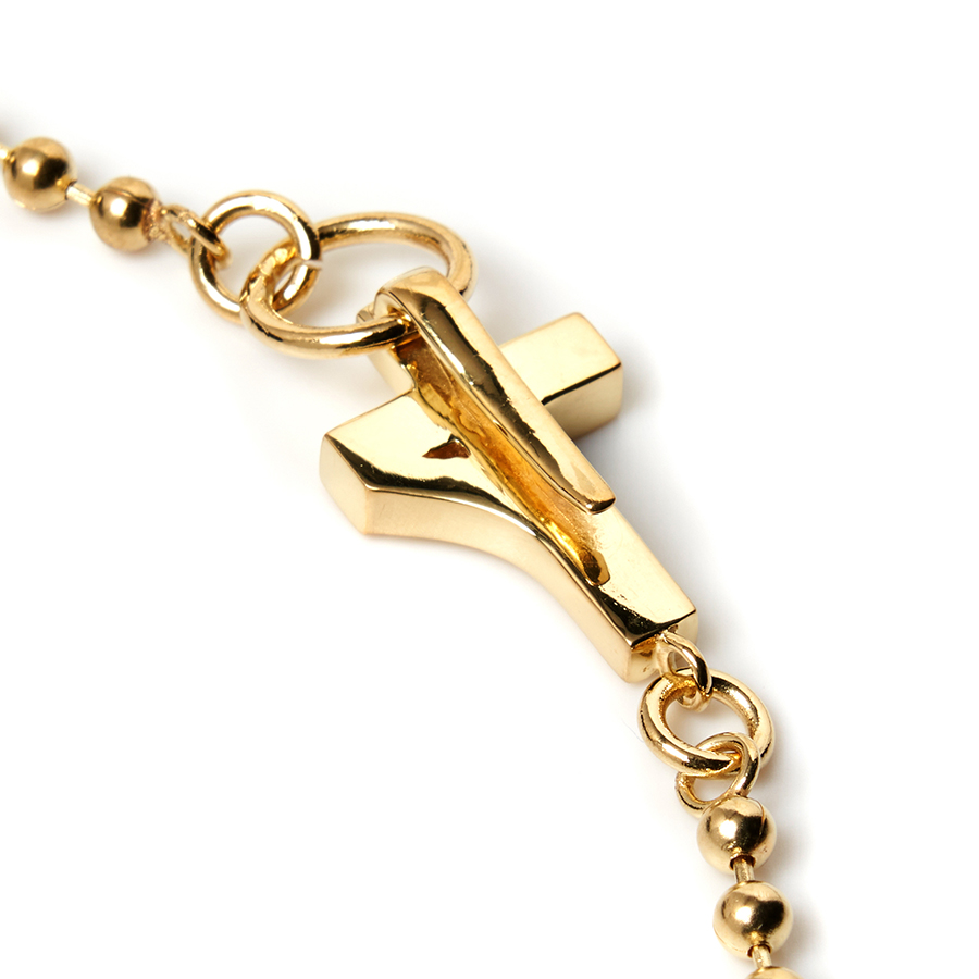 7 Cross Asymmetry Gold Brass Necklace 詳細画像 Gold 2