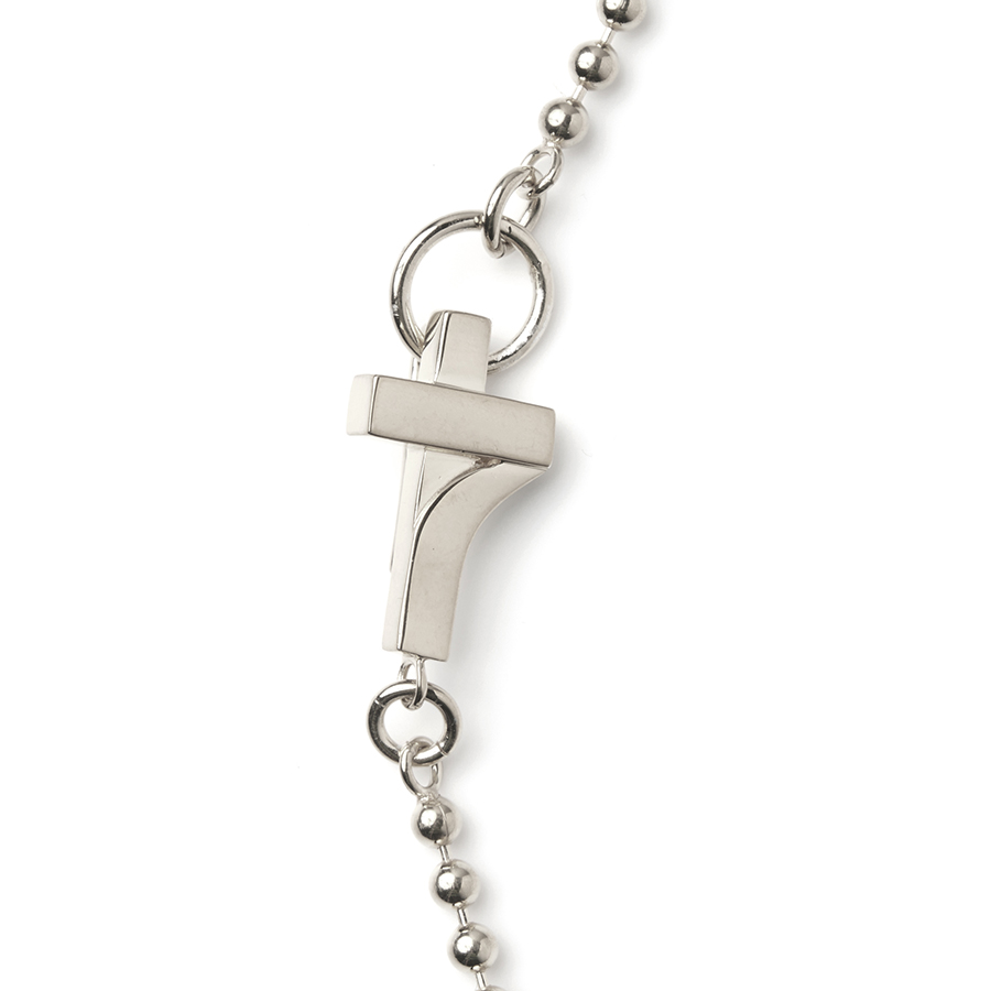7 Cross Asymmetry Silver Necklace 詳細画像 Silver 1