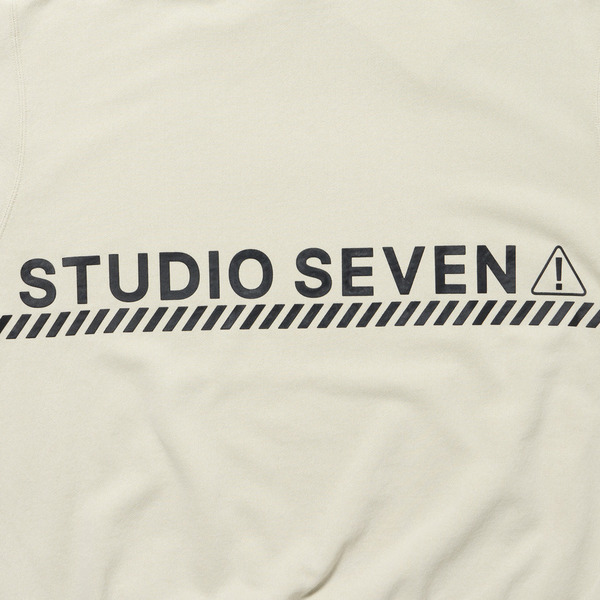 Russell Athletic Χ STUDIO SEVEN SS Hoodie 詳細画像 O.White 4