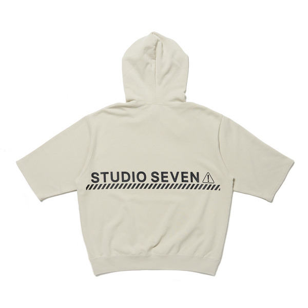 Russell Athletic Χ STUDIO SEVEN SS Hoodie 詳細画像 O.White 7