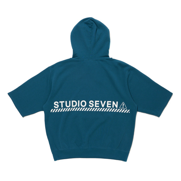 Russell Athletic Χ STUDIO SEVEN SS Hoodie 詳細画像 O.White 8