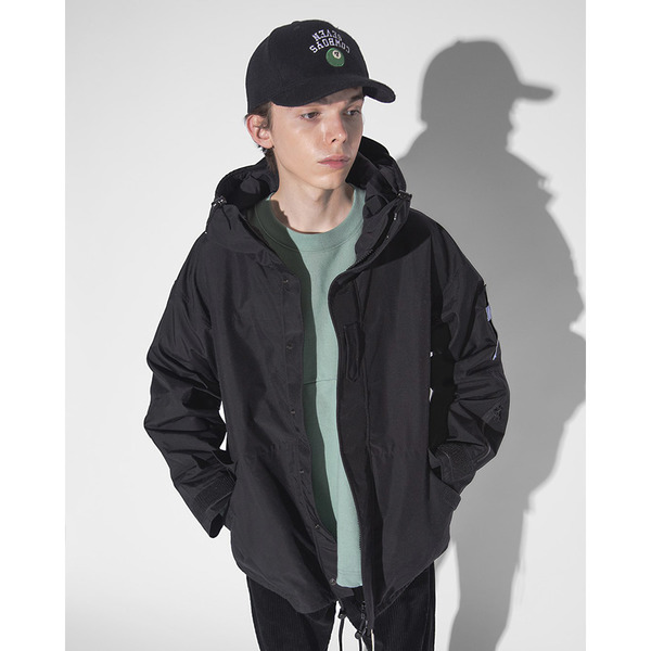 7 Cross Patch Nylon 3-Layer Mountain Parka 詳細画像 Lime 16