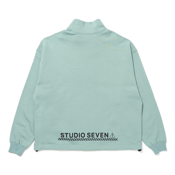 French Terry Stand Neck Sweatshirt 詳細画像 Oatmeal 10