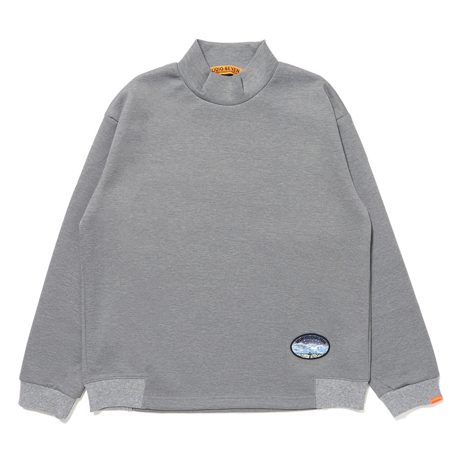 Cardboard Knit Mockneck LS Tee | STUDIO SEVEN (スタジオ セブン)