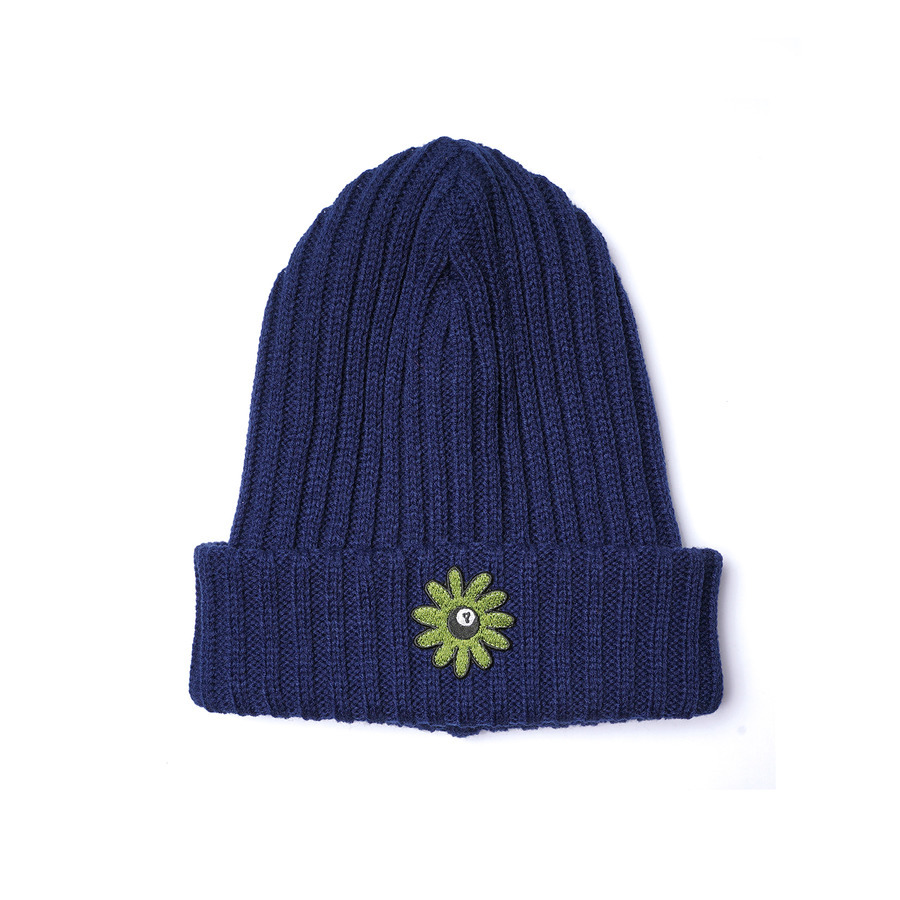 Flower Wappen Knit Cap | STUDIO SEVEN (スタジオ セブン)