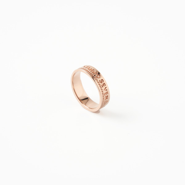 Pink Gold Caution Ring 詳細画像 Pink Gold 5