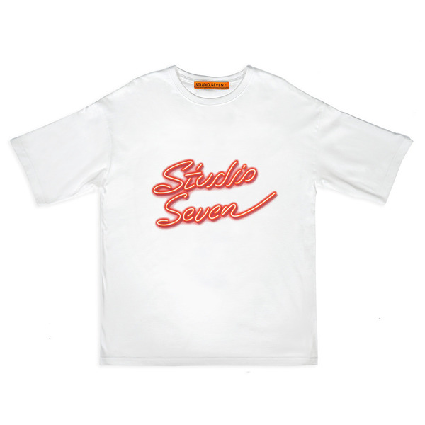 Garage Neon Printed SS Tee | STUDIO SEVEN (スタジオ セブン)