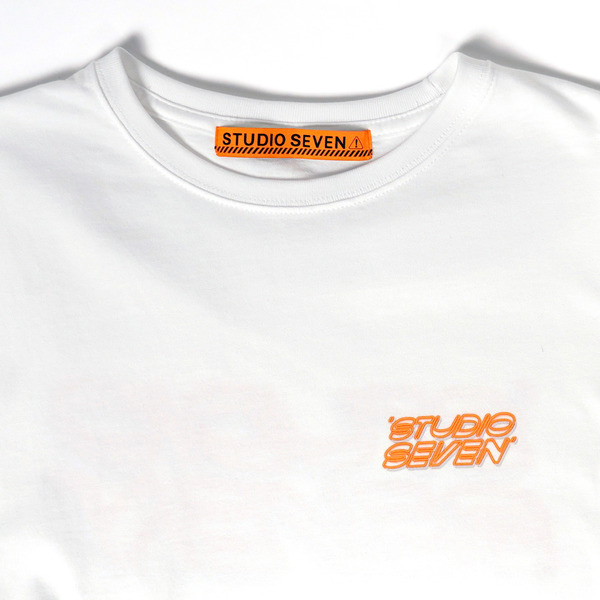 Birds Neon Printed SS Tee | STUDIO SEVEN (スタジオ セブン)