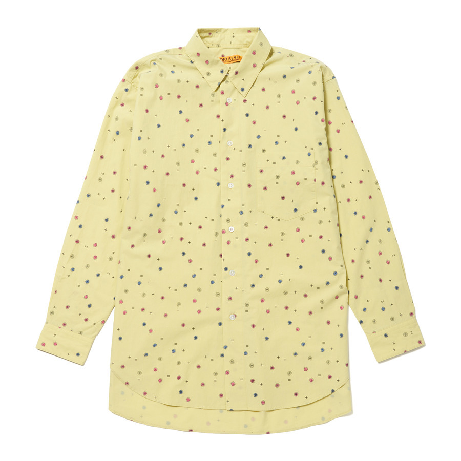 STUDIO SEVEN Original Flower Pattern Big Shirt | STUDIO SEVEN