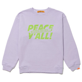PEACE Y'ALL Printed Crew Sweat