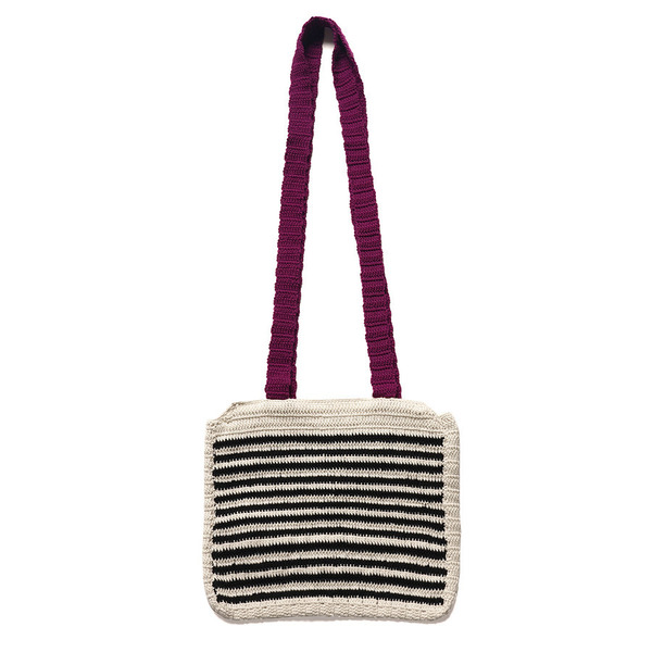 7-Ball Crochet Shoulder Bag 詳細画像 O.White 4