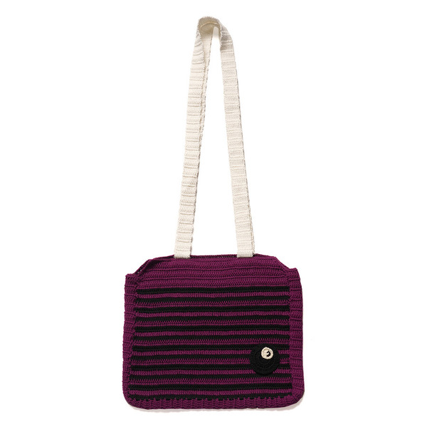 7-Ball Crochet Shoulder Bag 詳細画像 Purple 1