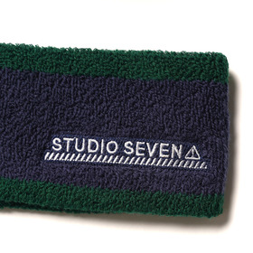 Logo EMB Pile Hairband | STUDIO SEVEN (スタジオ セブン)