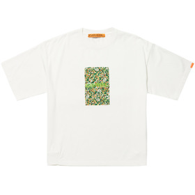 Patched Design Logo Print Tee