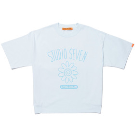 STUDIO SEVEN Logo Flower Printed SS Tee 詳細画像