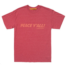 PEACE Y'ALL Printed SS Tee