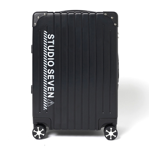 Caution Logo Suitcase 詳細画像 Black 1