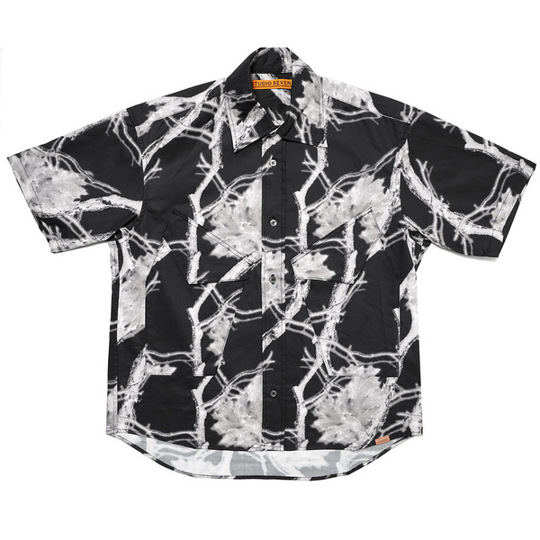 Real Tree Camo Printed SS Shirt 詳細画像 Black 1