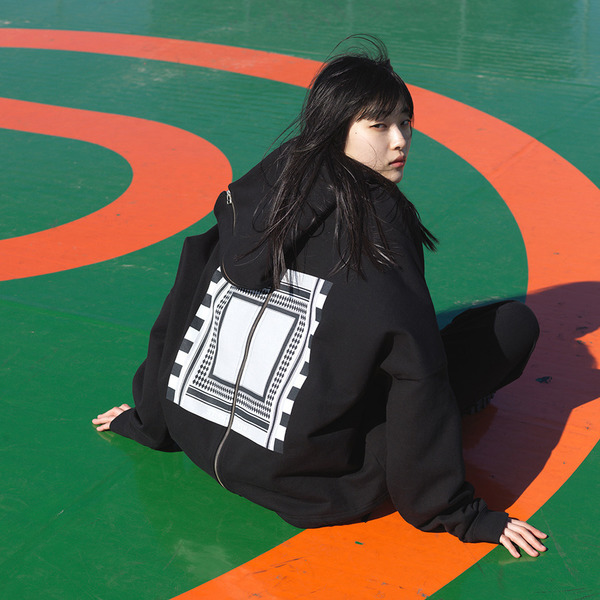 Back Zip Big Hoodie | STUDIO SEVEN (スタジオ セブン)