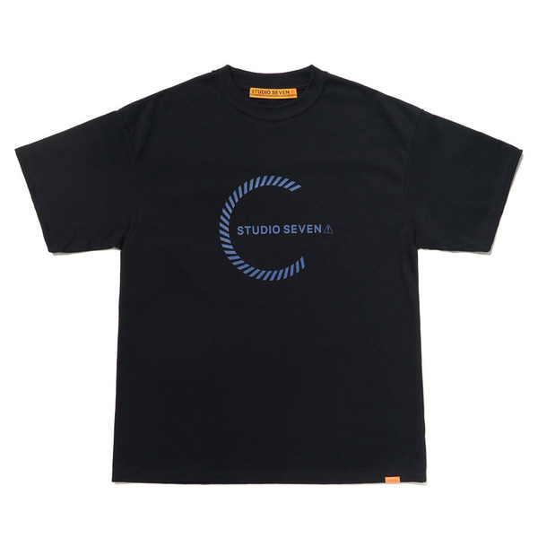 Circle Caution Logo SS Tee | STUDIO SEVEN (スタジオ セブン)