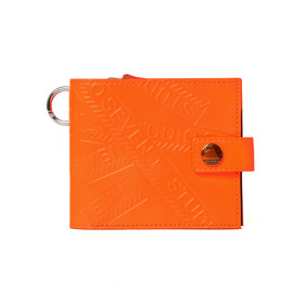 Leather Caution Billfold Wallet