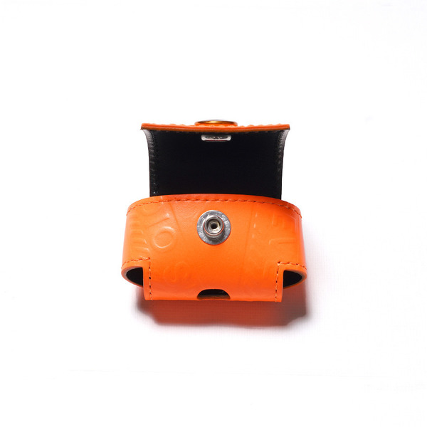 Leather Caution AirPods Pro Case 詳細画像 Orange 3