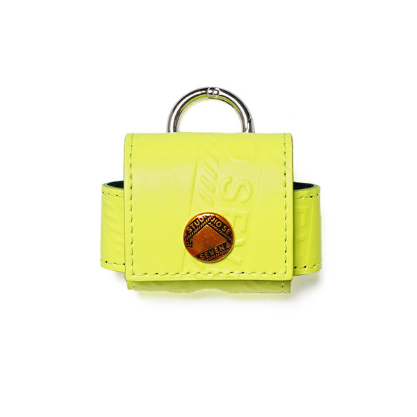 Leather Caution AirPods Pro Case 詳細画像 Yellow 1