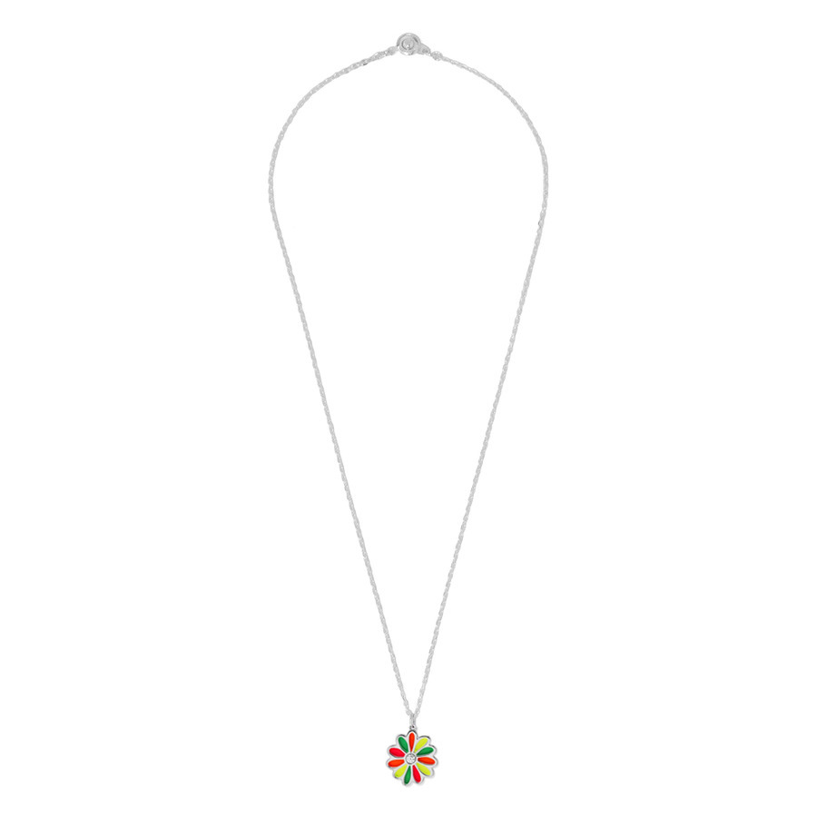Multi Color Flower Necklace | STUDIO SEVEN (スタジオ セブン)