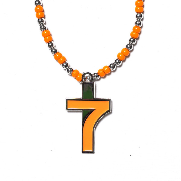 7cross Beads Mobile Strap 詳細画像 Orange 2