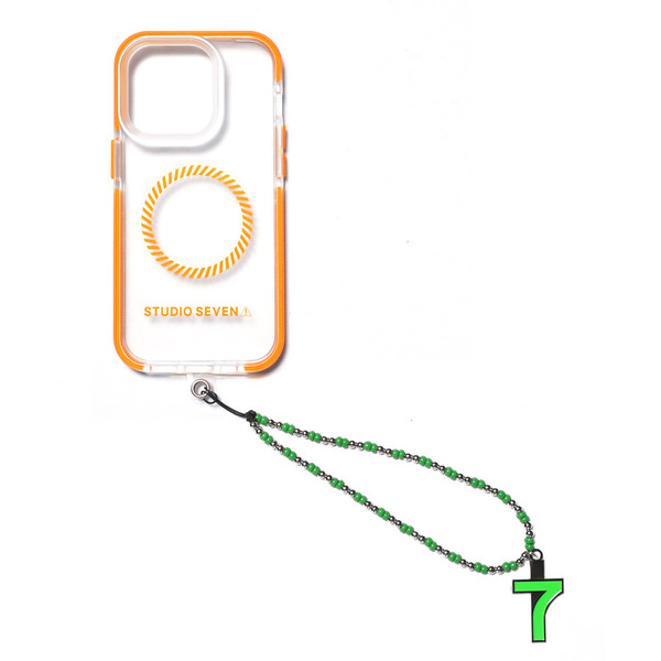 7cross Beads Mobile Strap 詳細画像 Orange 7