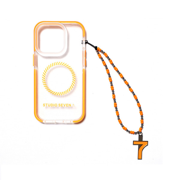 7cross Beads Mobile Strap 詳細画像 Orange 8