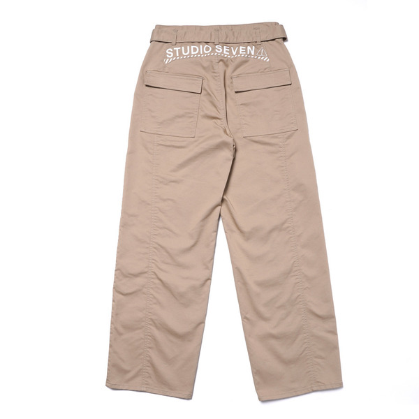 Belted Panel Chino Pants 詳細画像 Beige 5