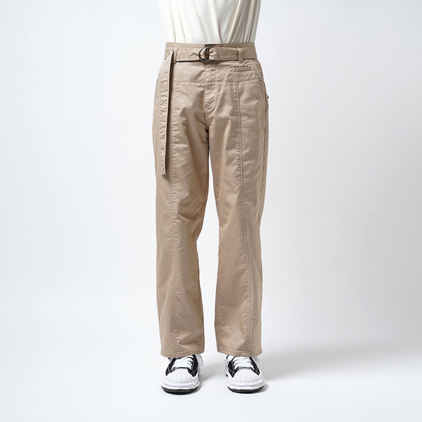 Belted Panel Chino Pants 詳細画像 Beige 8