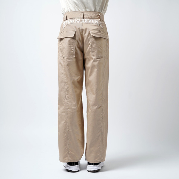 Belted Panel Chino Pants 詳細画像 Beige 9