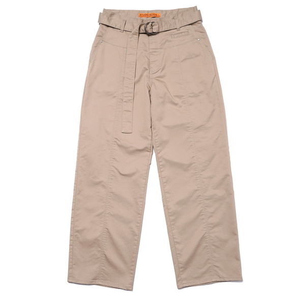 Belted Panel Chino Pants 詳細画像 Beige 1