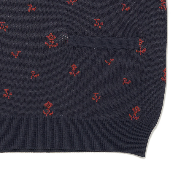 Jacquard Knit Sweater 詳細画像 Grey 5
